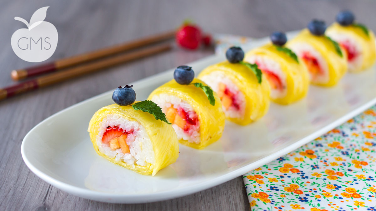 Sushi alla frutta