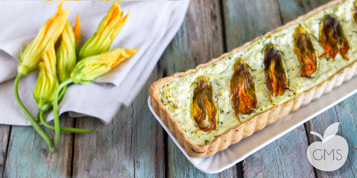 Torta salata di zucchine