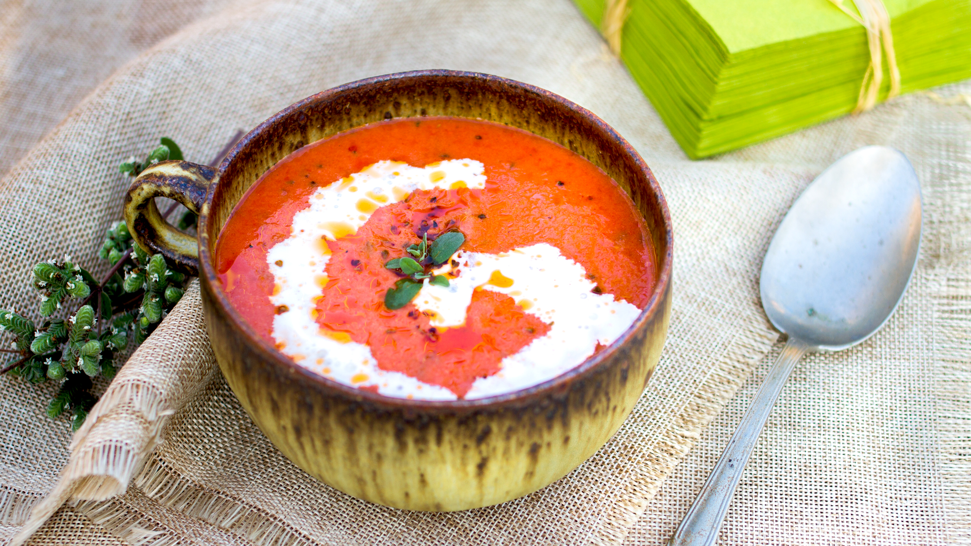 Zuppa al pomodoro