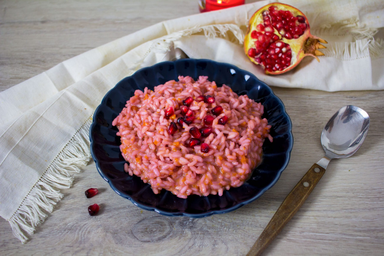 Risotto al melograno