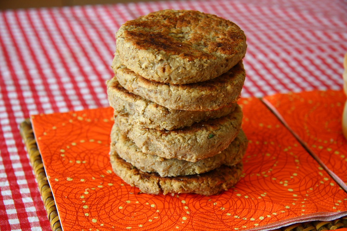 Ricetta Hamburger Di Ceci E Lenticchie