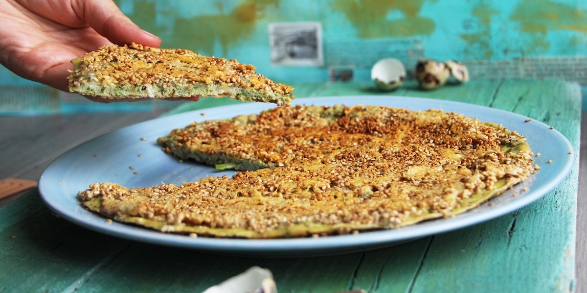 Frittata croccante agli asparagi selvatici