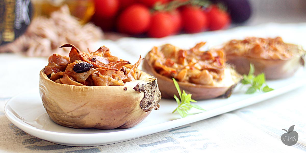Melanzane ripiene al forno senza carne