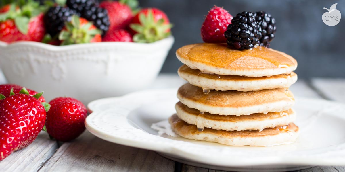 Pancake senza uova | Ricetta vegan