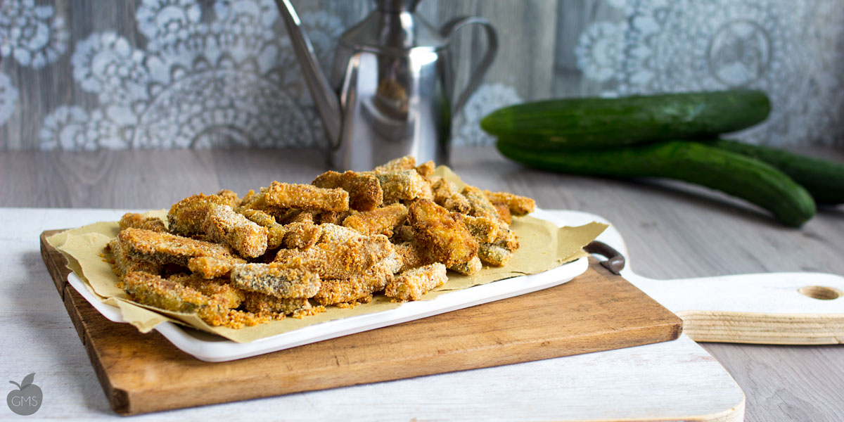 Zucchine croccanti cotte al forno