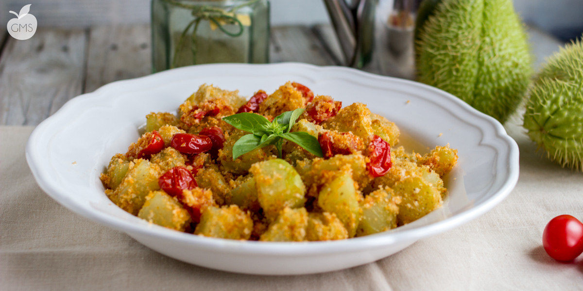 Zucchine saporite con pomodorini