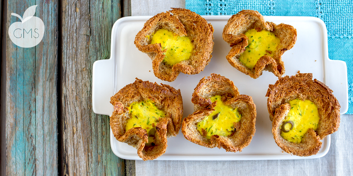 Tortini di pane croccante | Ricetta Vegetariana