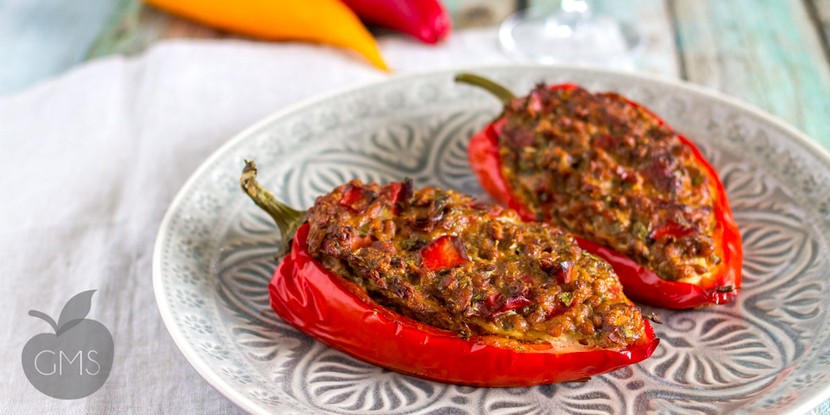 Peperoni ripieni vegetariani - Ricetta Fatto in casa da Benedetta