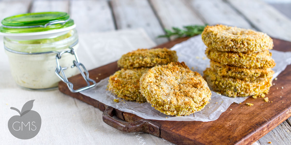 Pomodori verdi “fritti” | Ricetta al forno