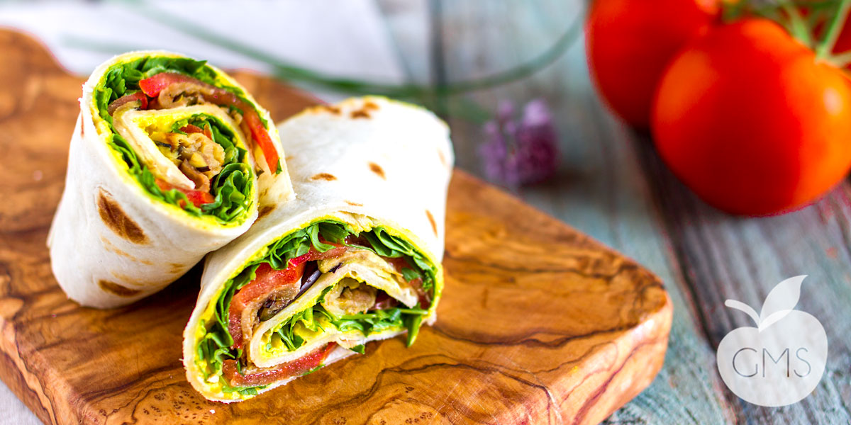 Veggie Wrap GOLOSISSIMI e LEGGERI | Piadine farcite fatte in casa