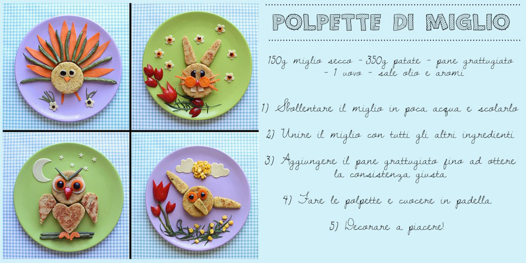 Polpette di miglio | Ricetta facile per bambini