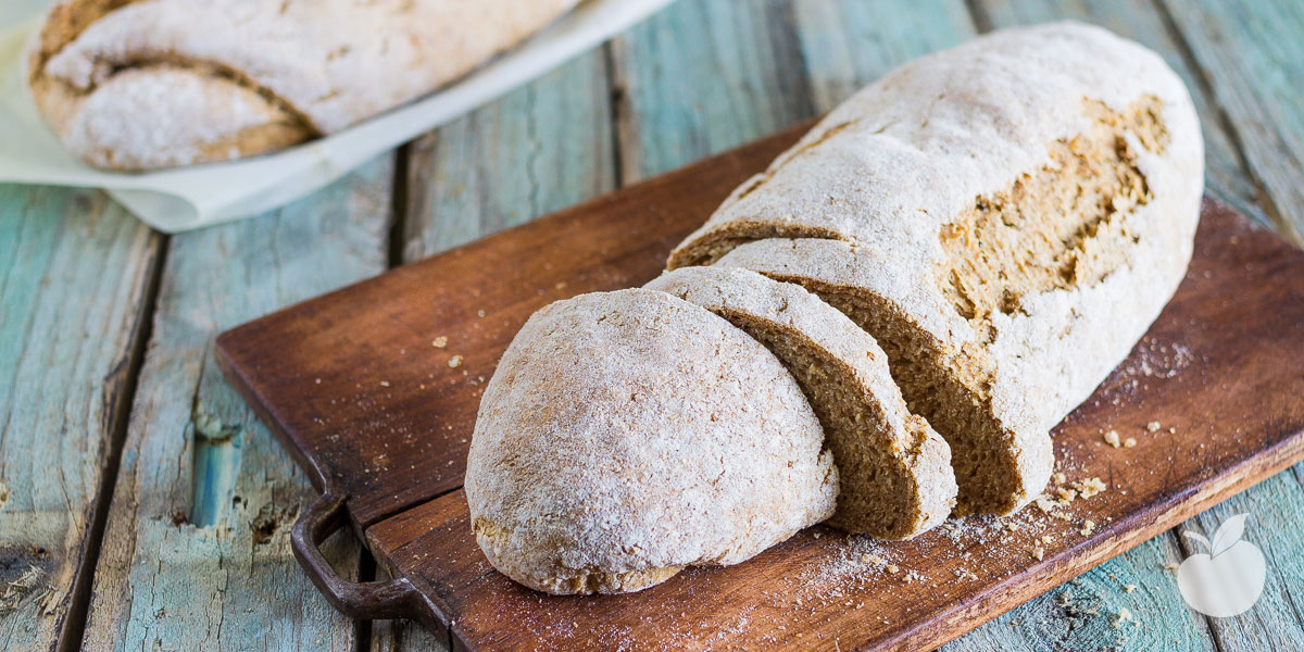 Pane proteico alla quinoa e ceci | Ricetta vegan