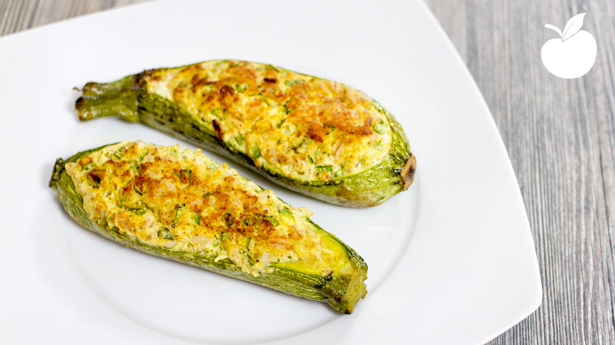 Zucchine ripiene vegetariane