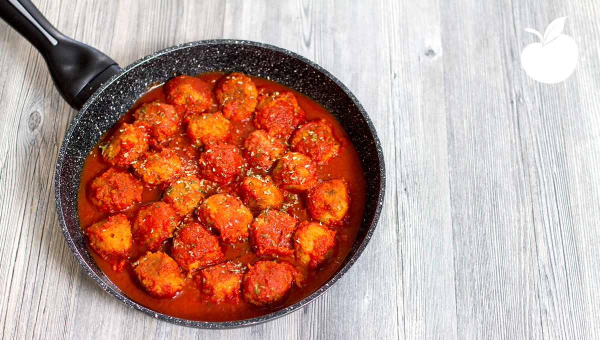 Polpette al sugo senza carne