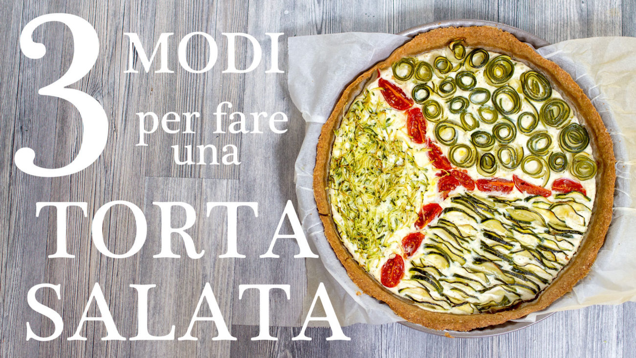 Torta salata di zucchine e ricotta