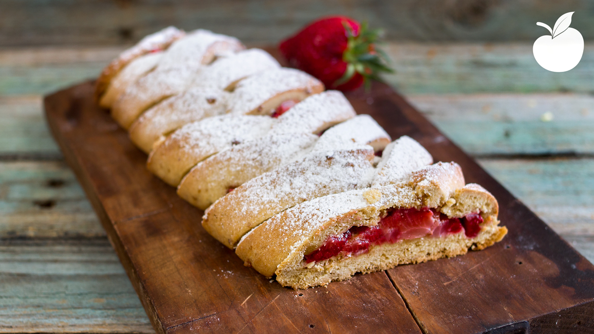 Strudel alle fragole