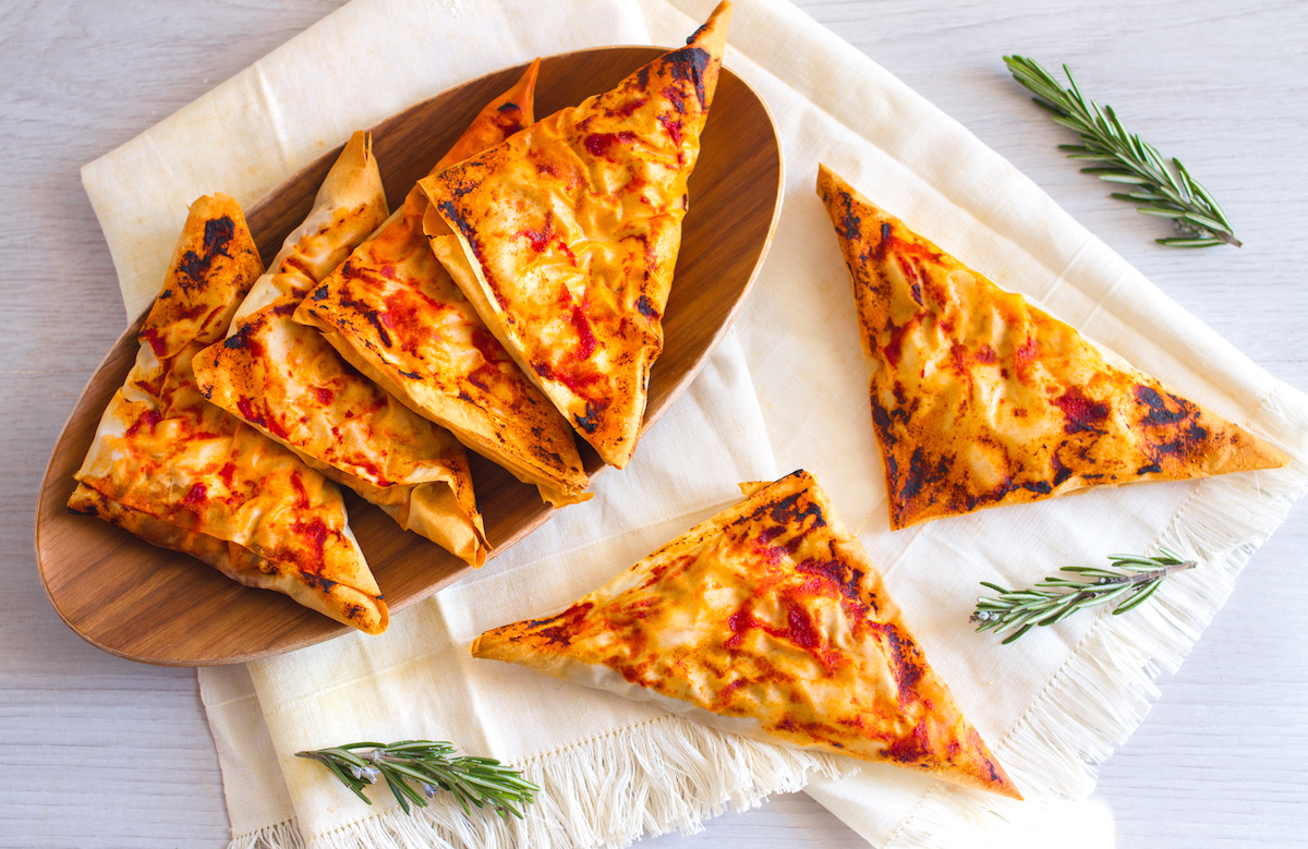 Samosa alle melanzane