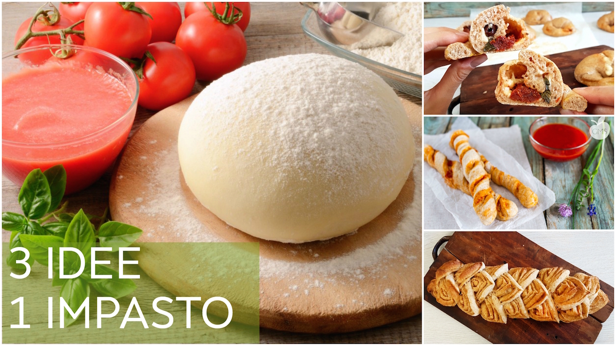 3 Idee con l’impasto per pizza