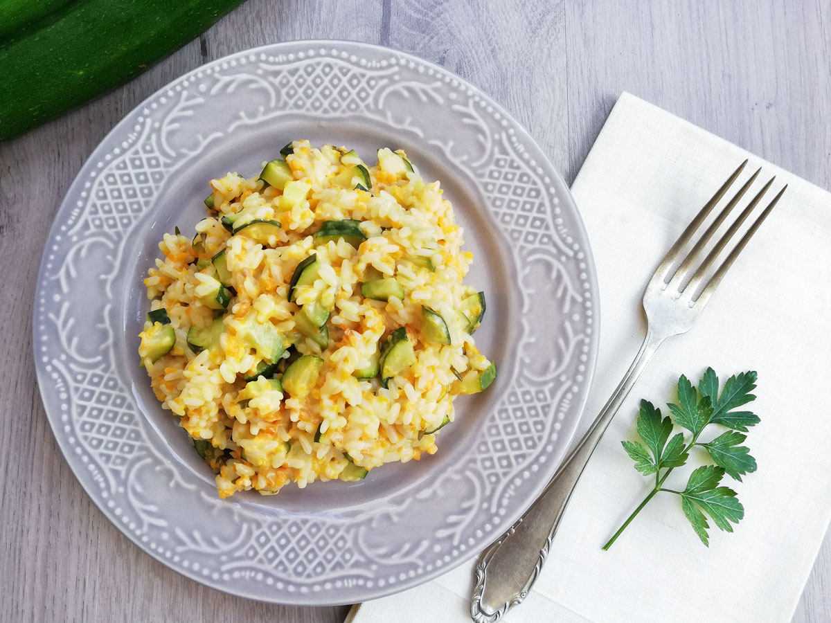 Risotto alle zucchine