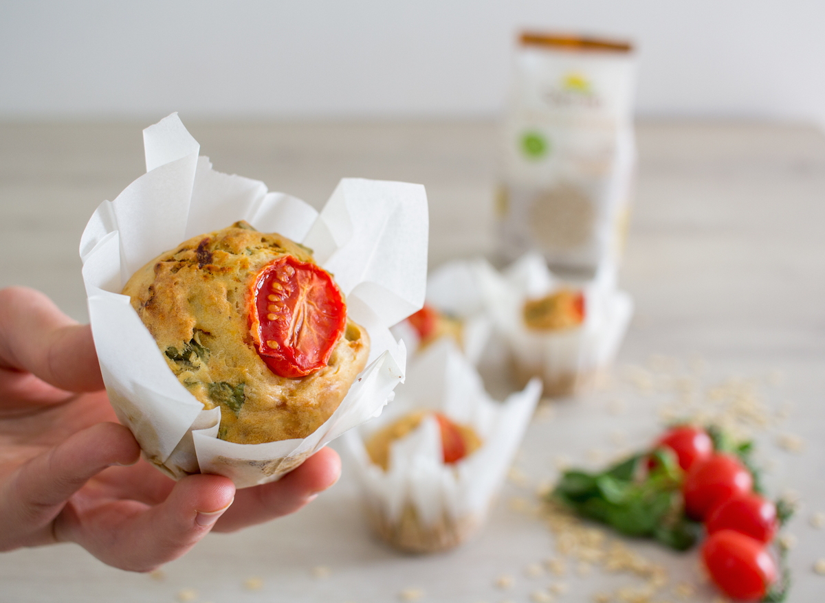 Muffin salati alla mediterranea