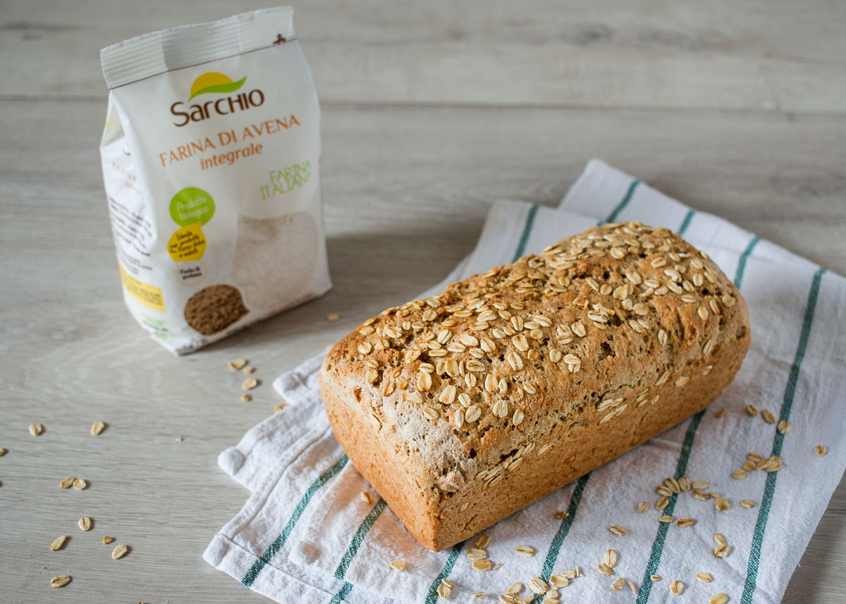 Pane all’avena in cassetta