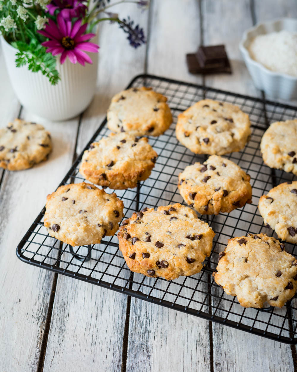 Biscotti Senza Glutine con Gocce di Cioccolato | TrentiNOGlutine