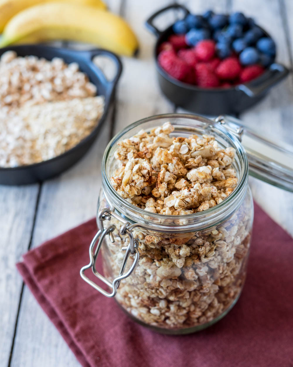 Granola alle mandorle