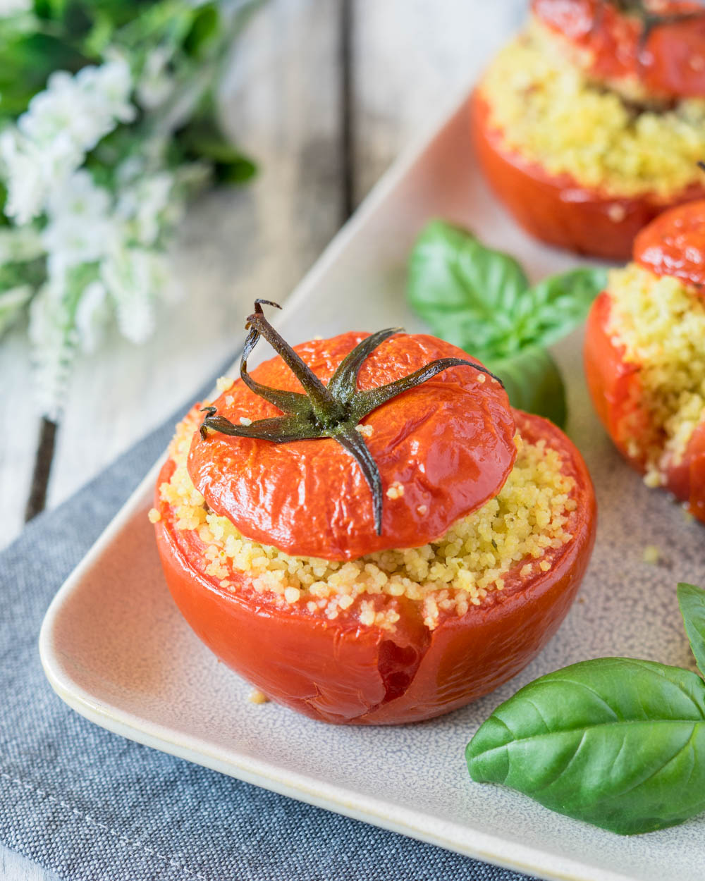 Pomodori ripieni di cous cous