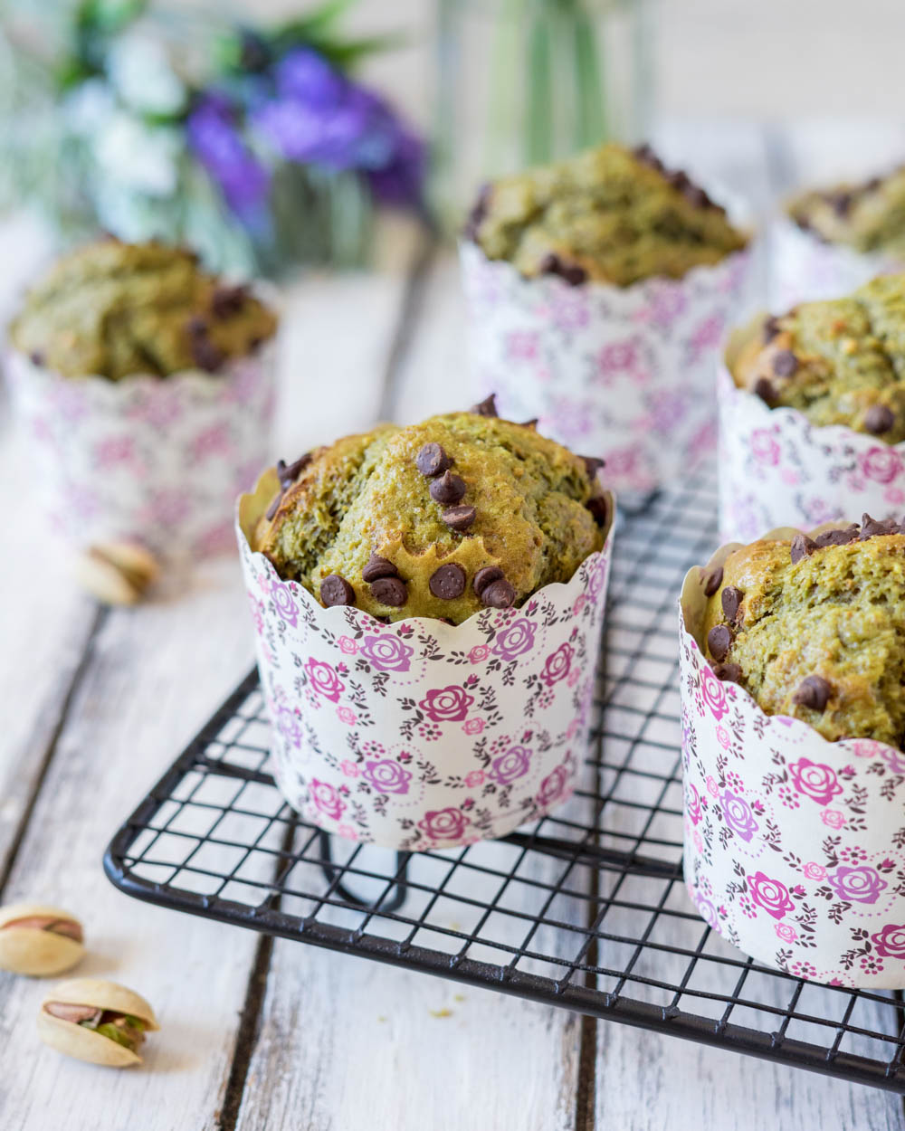 Muffin al pistacchio