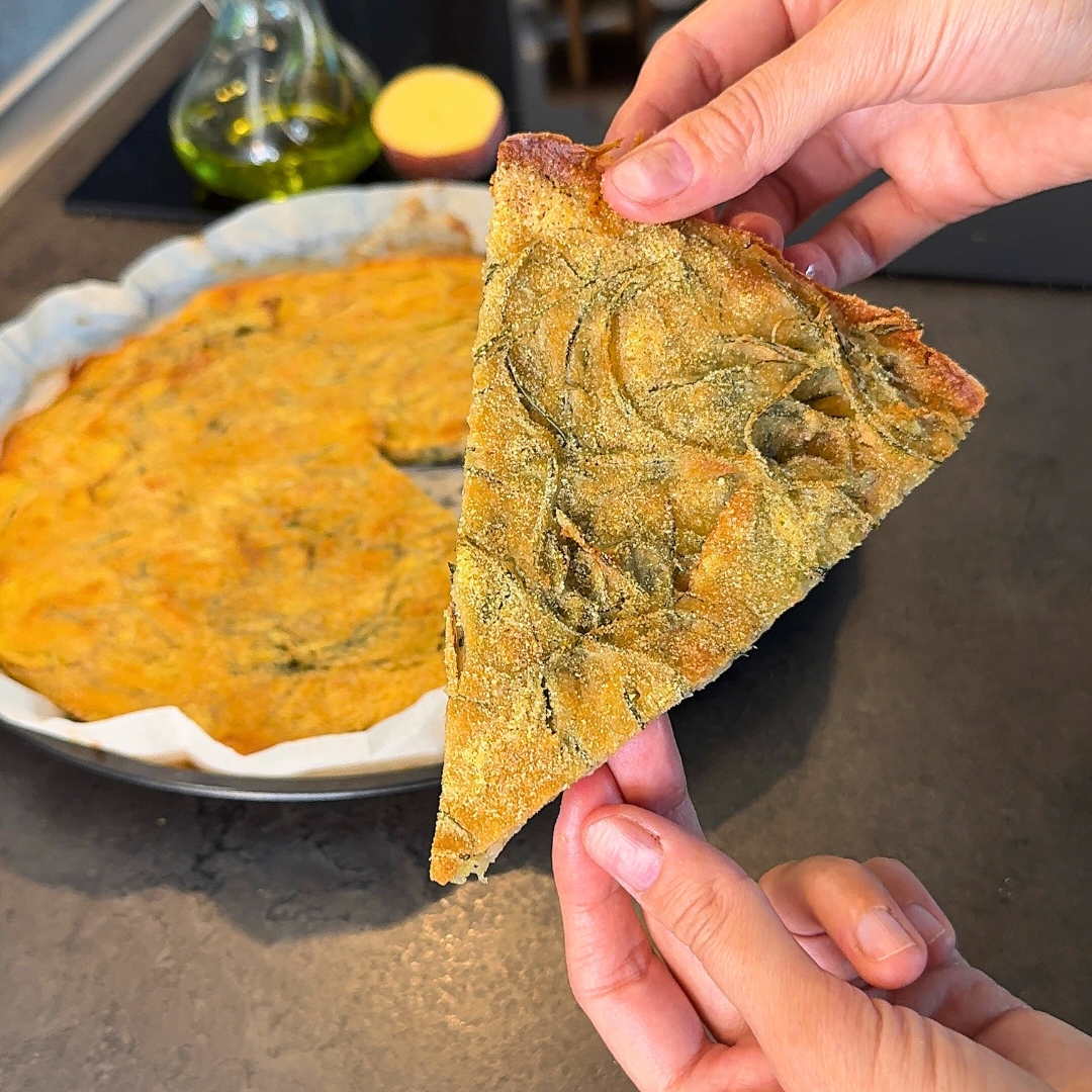 Scrocchierella con patate e agretti