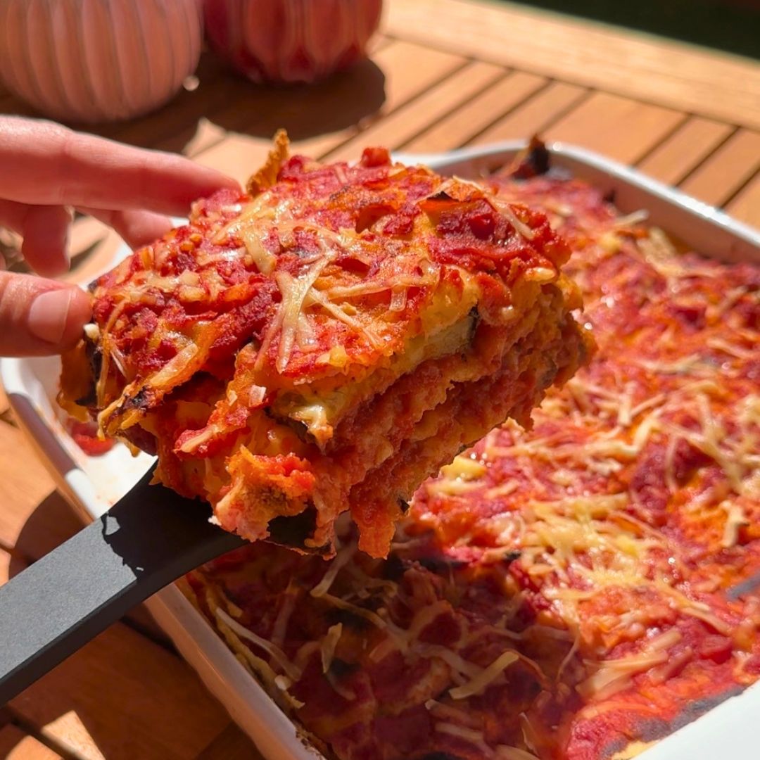 Parmigiana-Lasagna una ricetta estiva e veloce